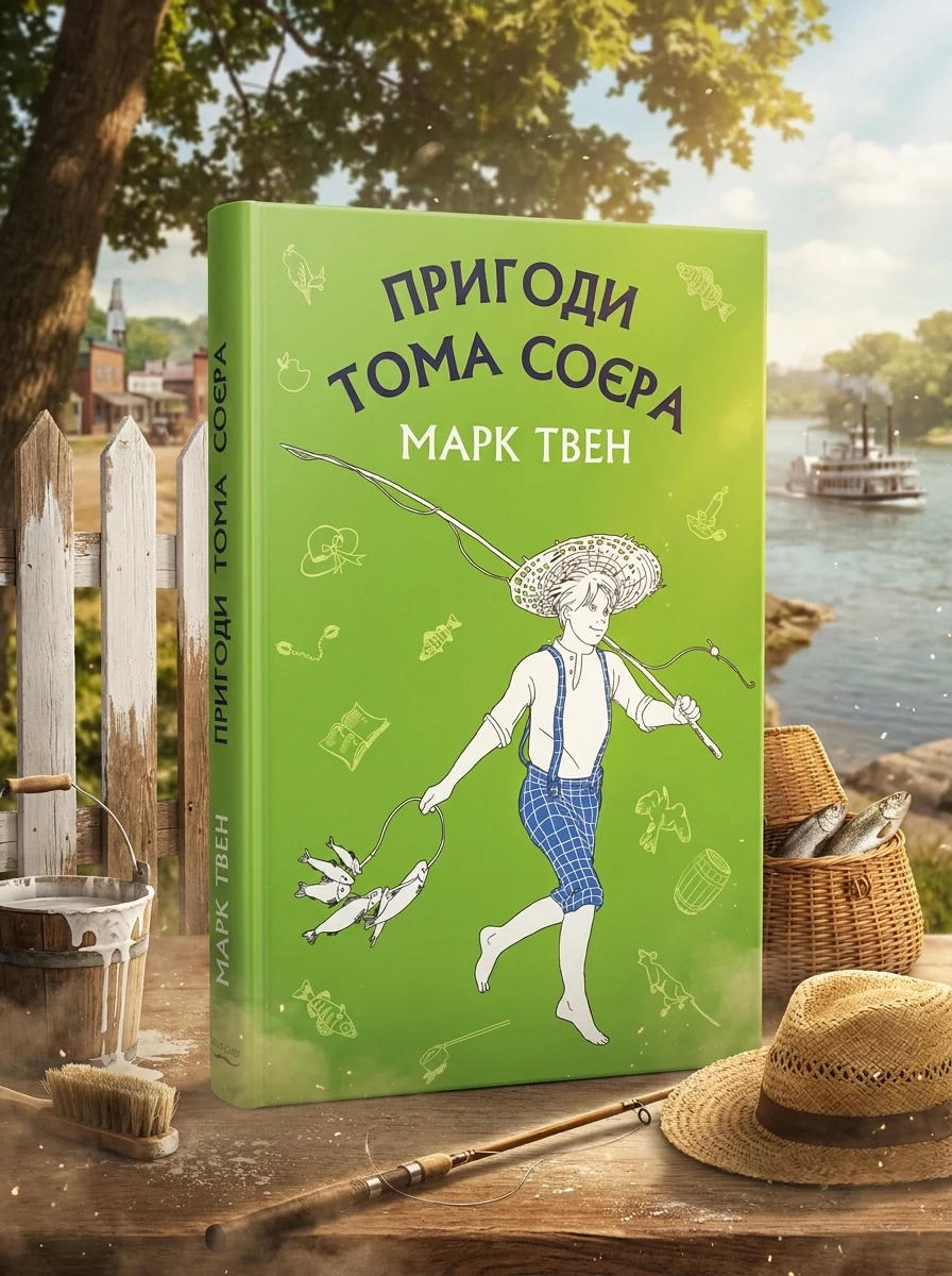 Пригоди Тома Соєра (BOOK CHEF) — Дитячі книги