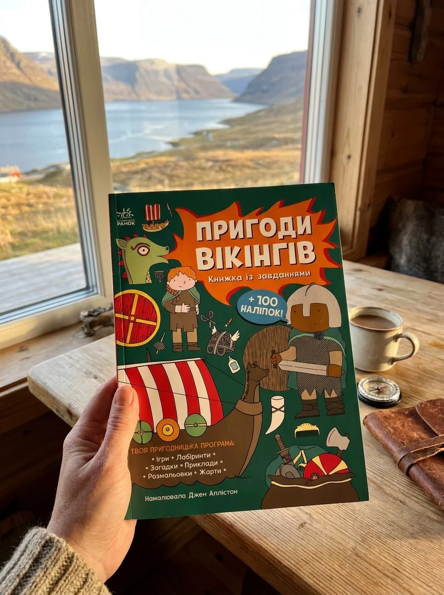 Пригоди вікінгів. Книжка із завданнями — фото 2