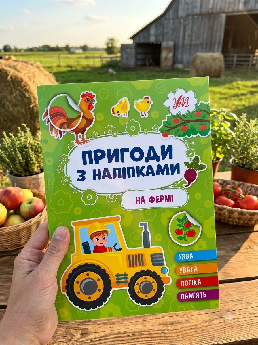 Пригоди з наліпками. На фермі — фото 2