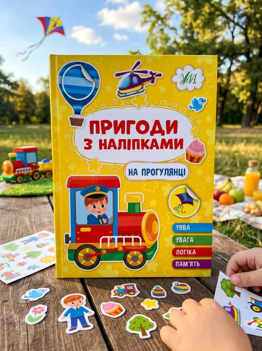 Пригоди з наліпками. На прогулянці