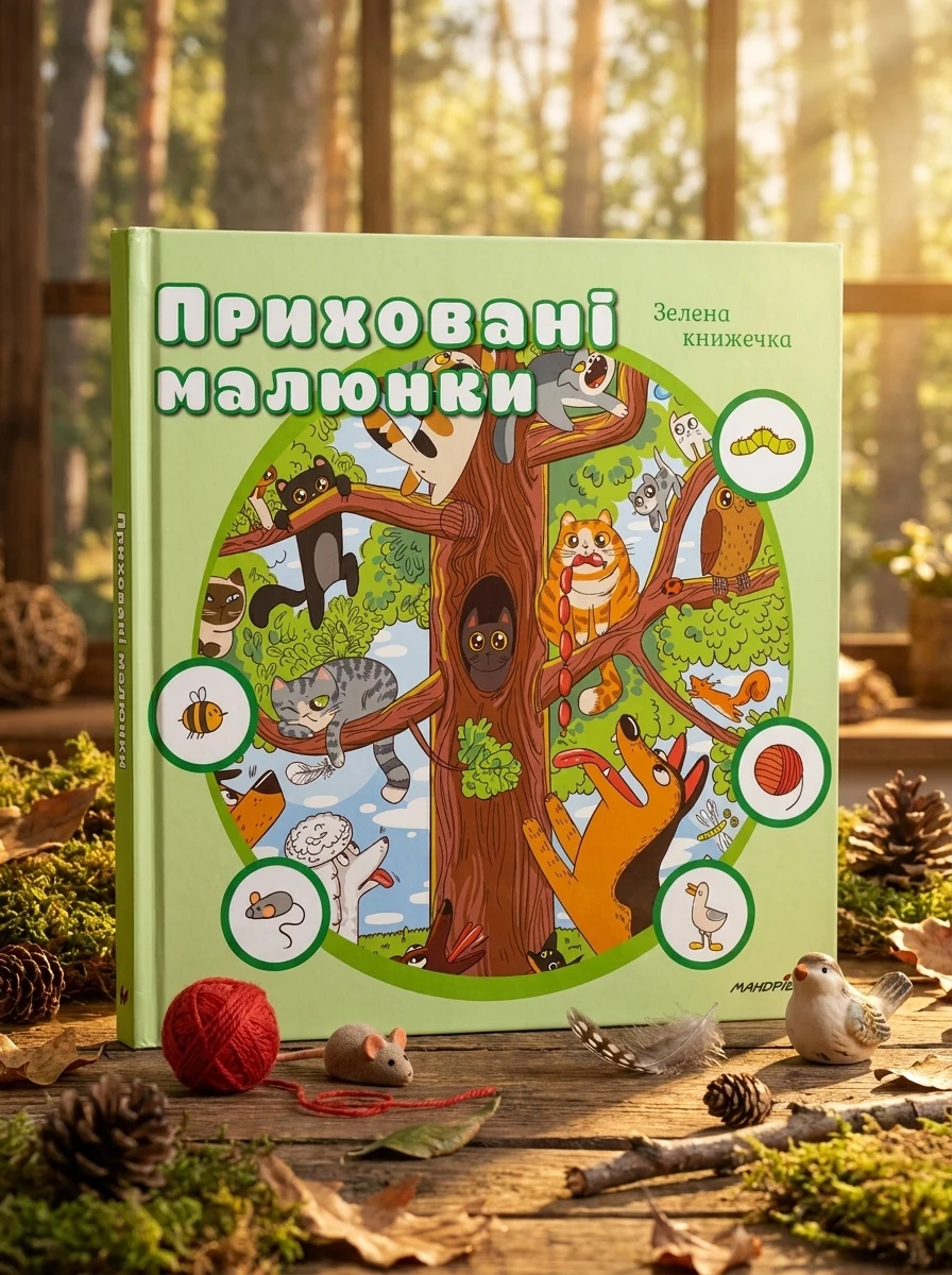 Приховані малюнки: Зелена книжечка, — Комікси та манґи