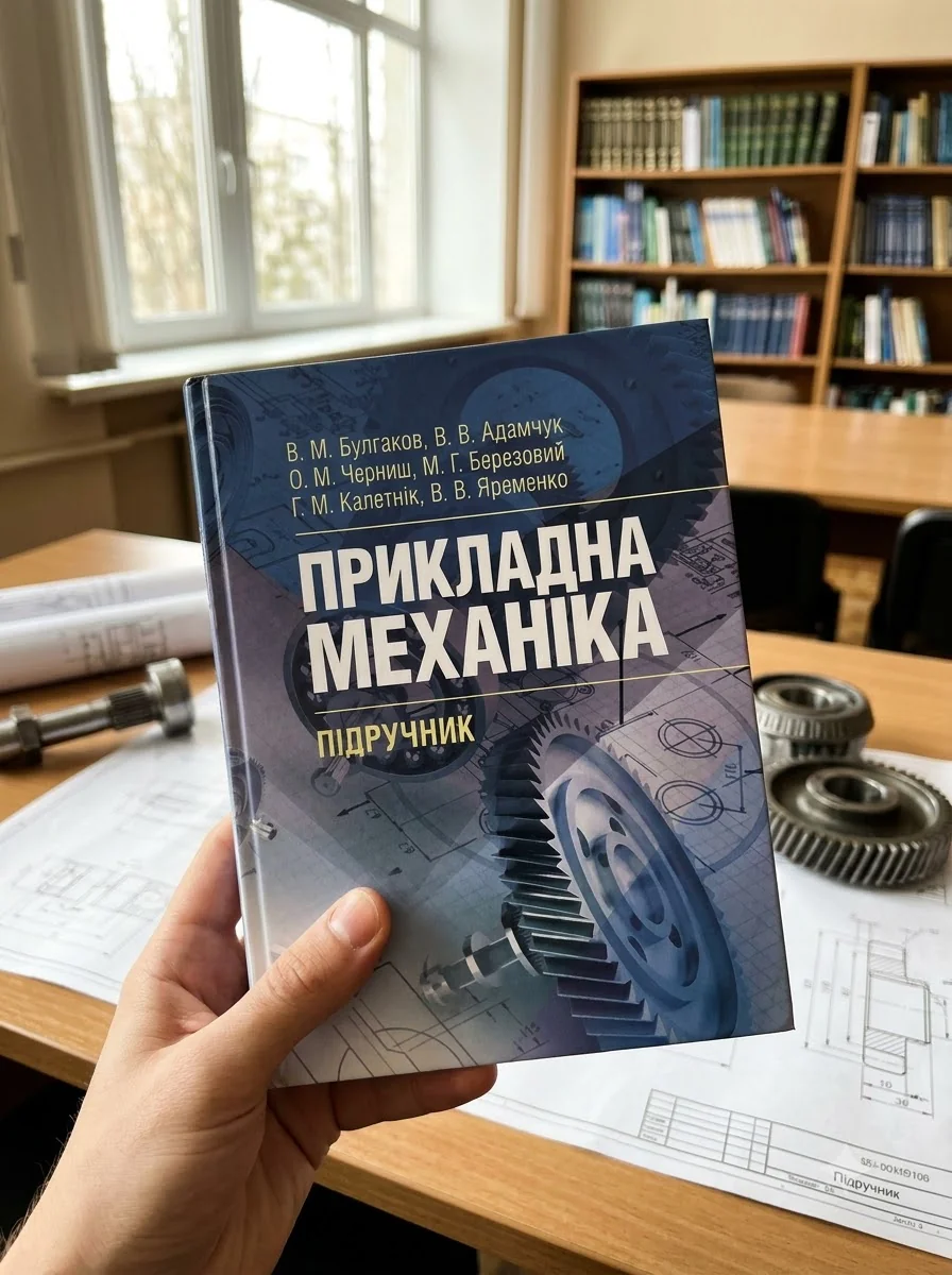 Прикладна механіка. Підручник — Книги