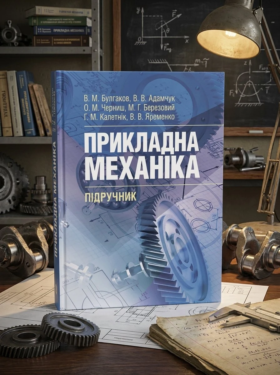 Прикладна механіка. Підручник — В. М. Булгаков, обкладинка