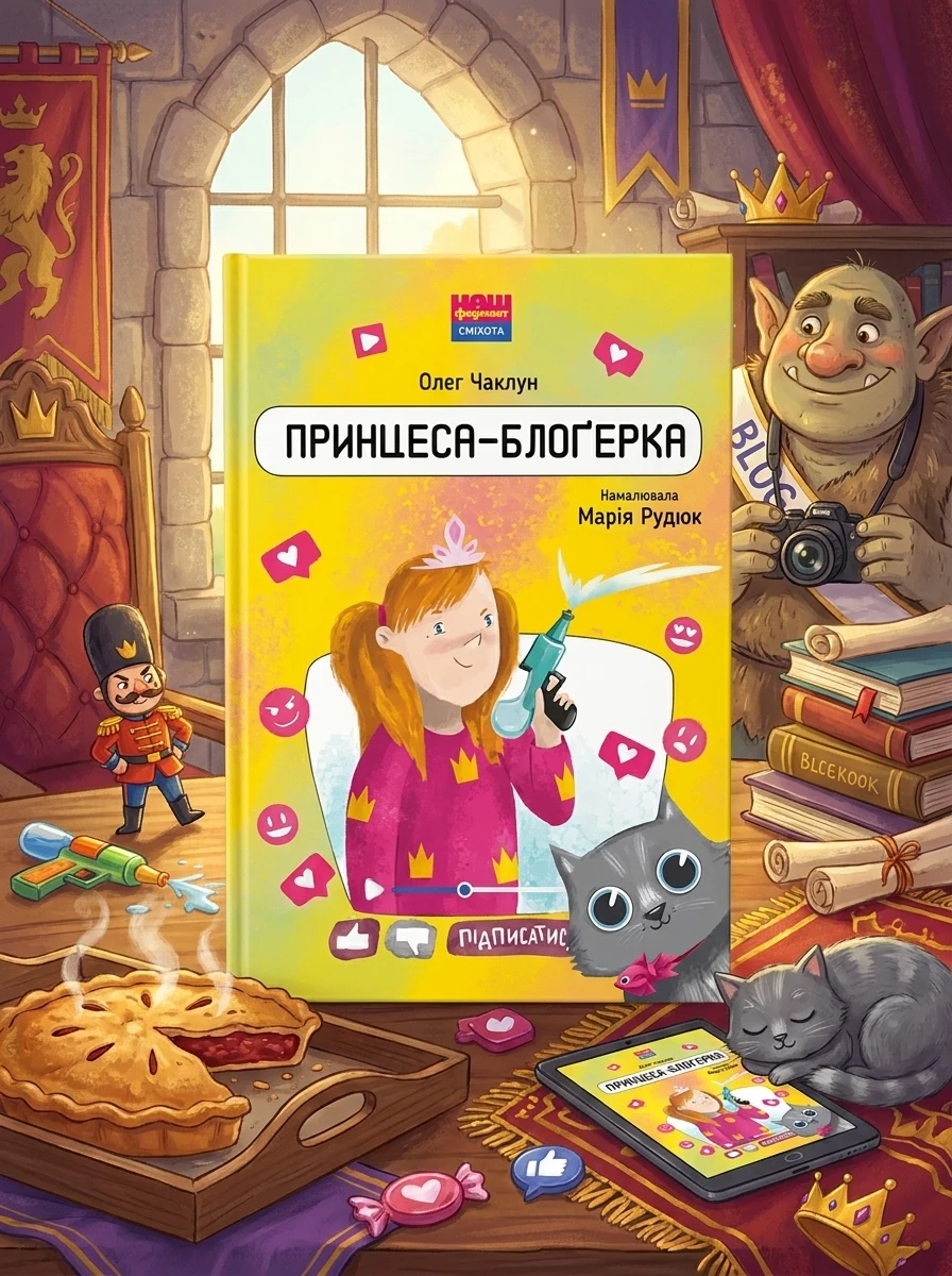 Принцеса-блоґерка — Навчальна література