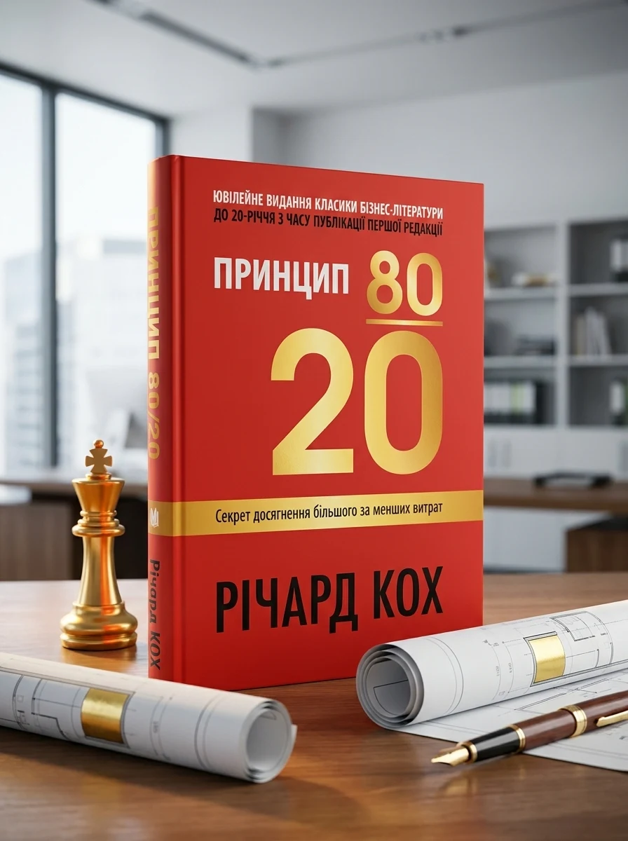 Принцип 80/20. Секрет досягнення більшого за менших витрат (ювілейне видання) — Бізнес. Економіка. Право