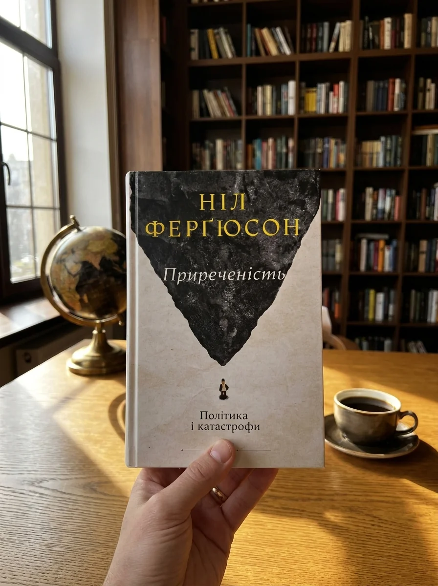 Приреченість: політика і катастрофи — Ніл Ферґюсон, обкладинка