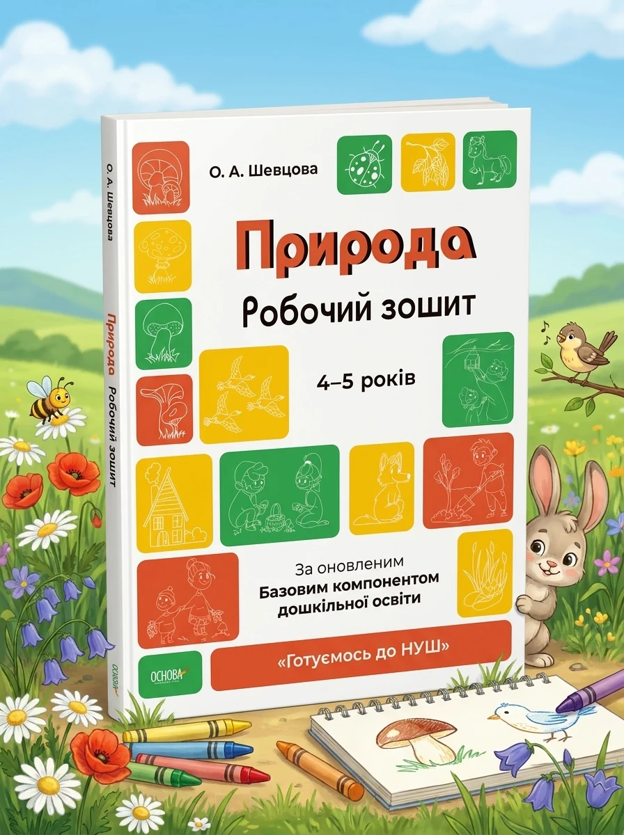 Природа. Робочий зошит. 4-5 років — Дитяча література