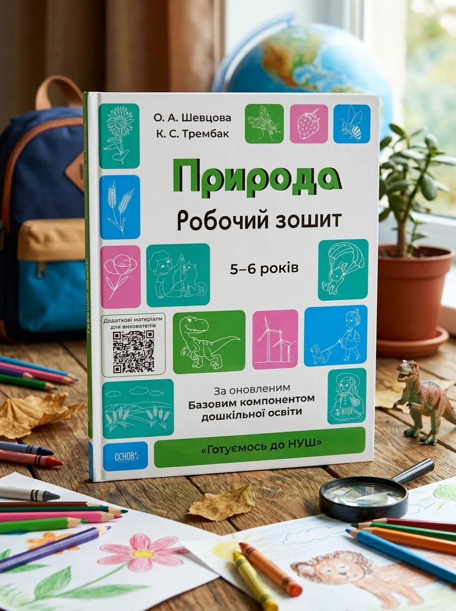Природа. Робочий зошит. 5-6 років — Дитяча література