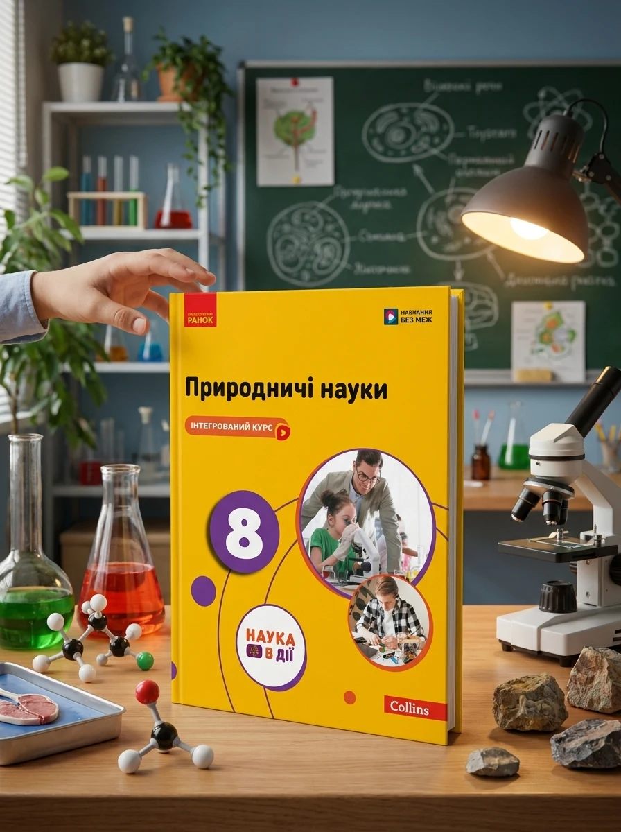 Природничі науки. 8 клас. Підручник — Дитяча література