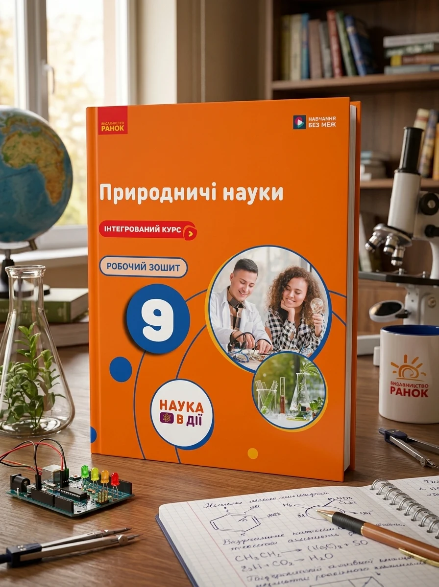Природничі науки. 9 клас. Робочий зошит до підручника Ю.І. Мандренко — Вивчення мов