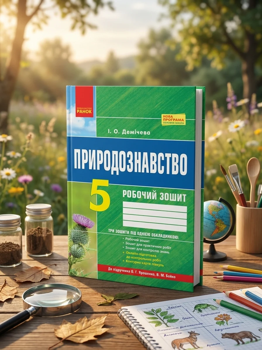 Природознавство. 5 клас. Робочий зошит до підручника О. Г. Ярошенко, В. М. Бойко — Вивчення мов