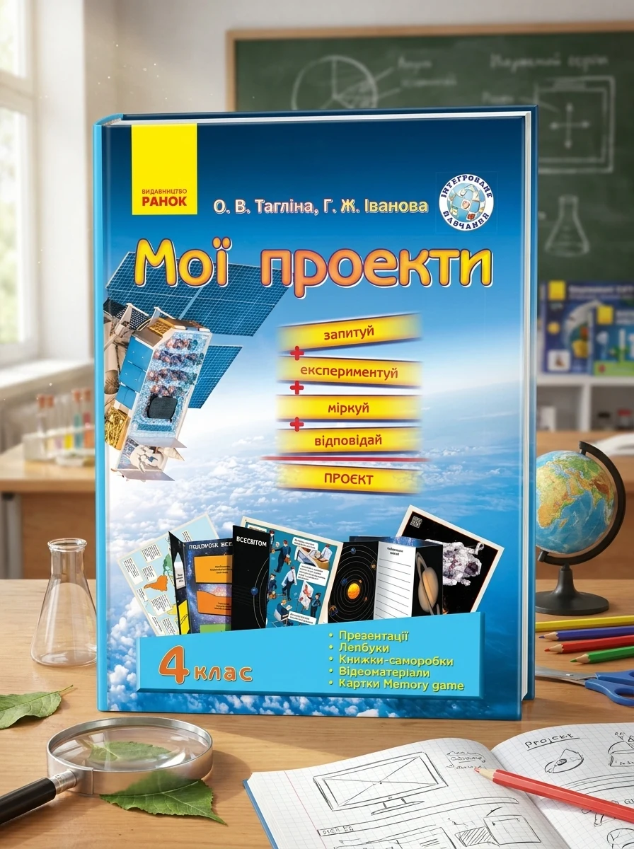 Природознавство. Мої проекти. 4 клас. Демонстраційні матеріали — Дитяча література