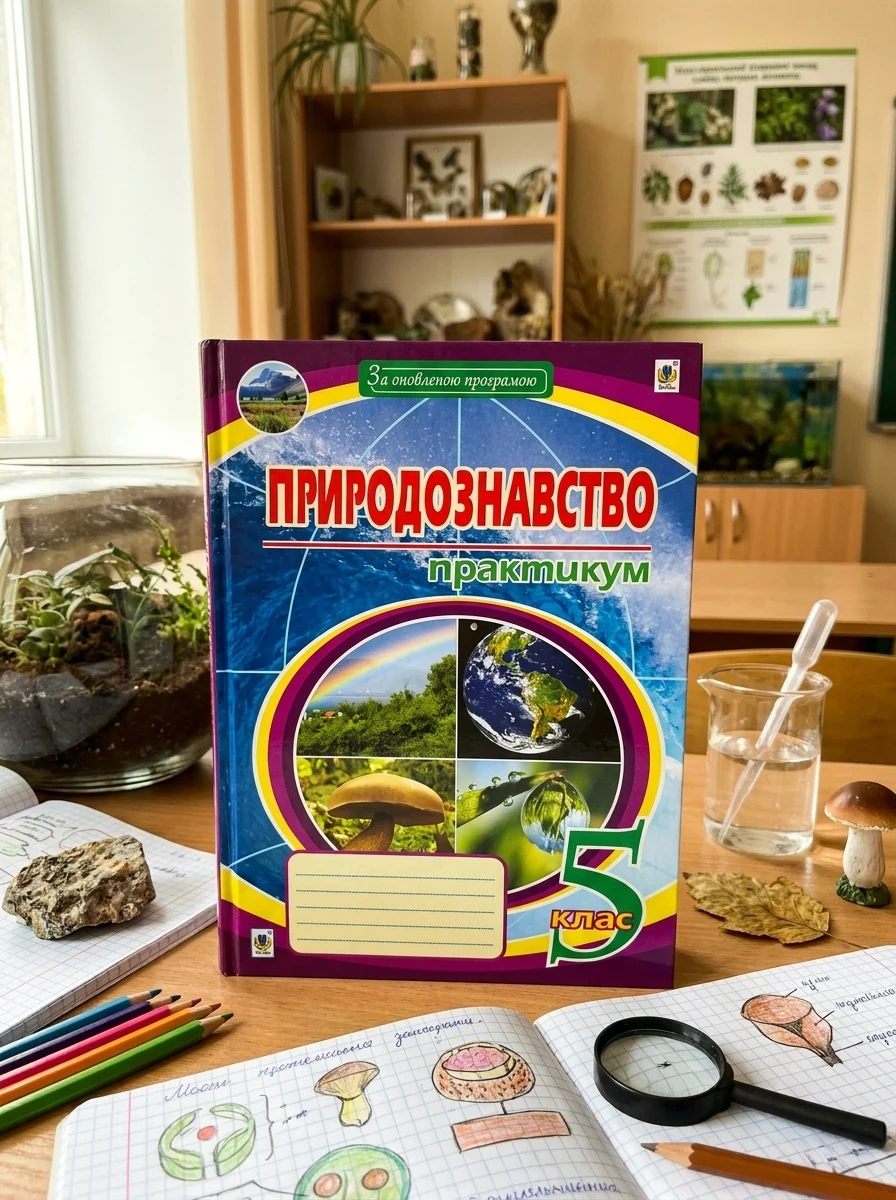 Природознавство. Практикум. 5 клас. Видання друге — Дитяча література