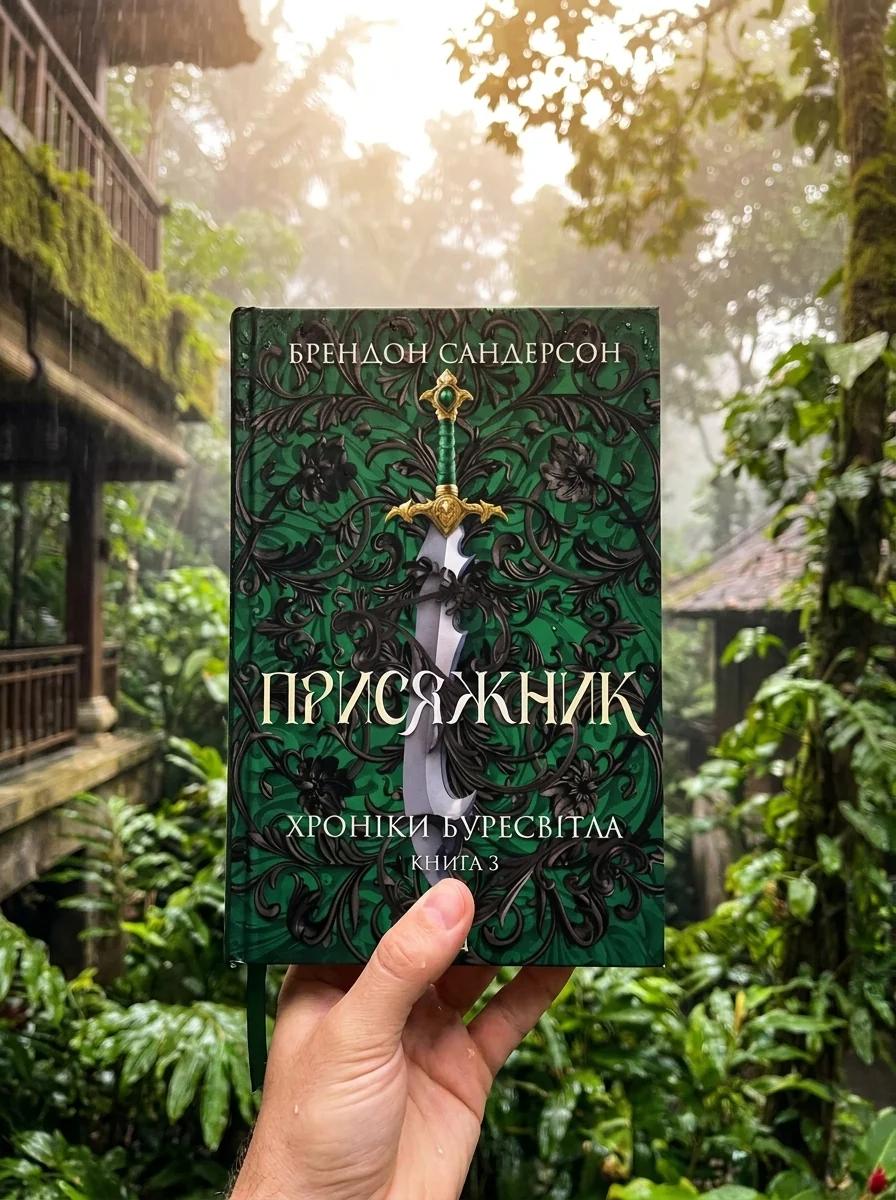 Присяжник. Хроніки Буресвітла. Книга 3 — Сандерсон Брендон, обкладинка