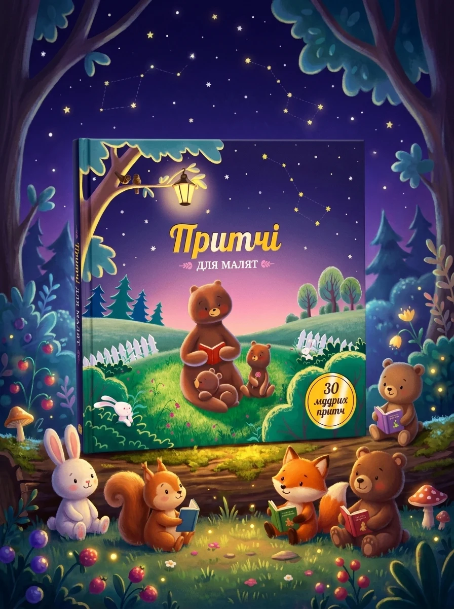 Притчі  для  малят, обкладинка