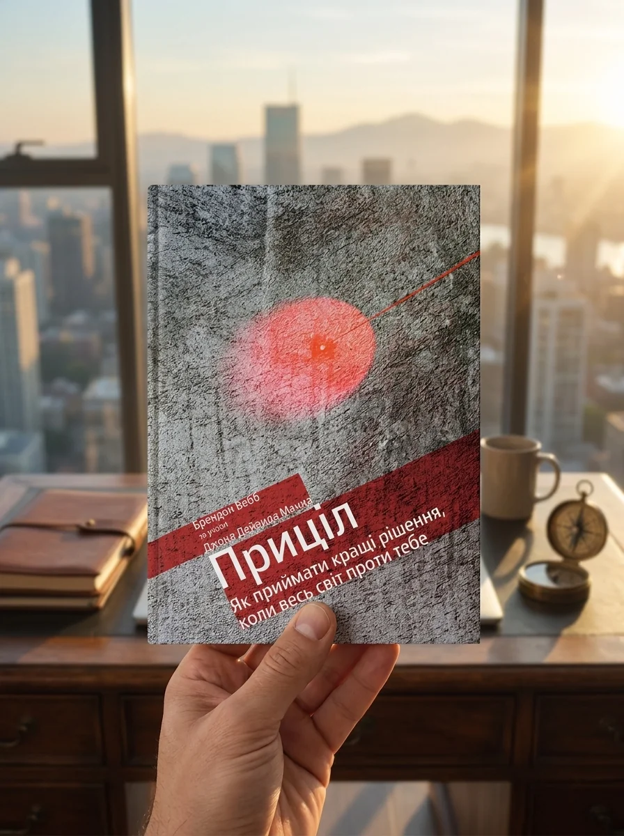 Приціл. Як приймати кращі рішення, коли весь світ проти тебе — Брендон Вебб, обкладинка