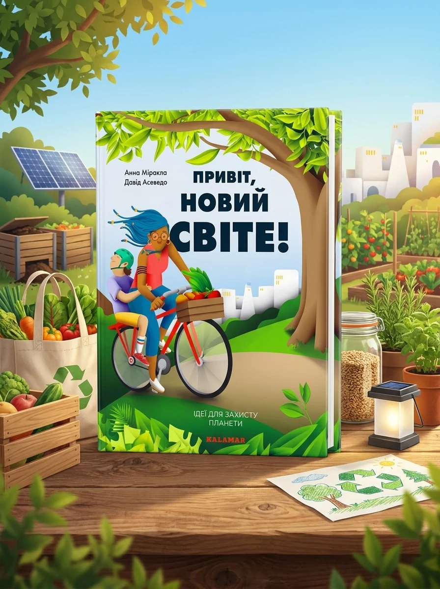 Привіт, новий світе! Ідеї для захисту планети — Дитяча література