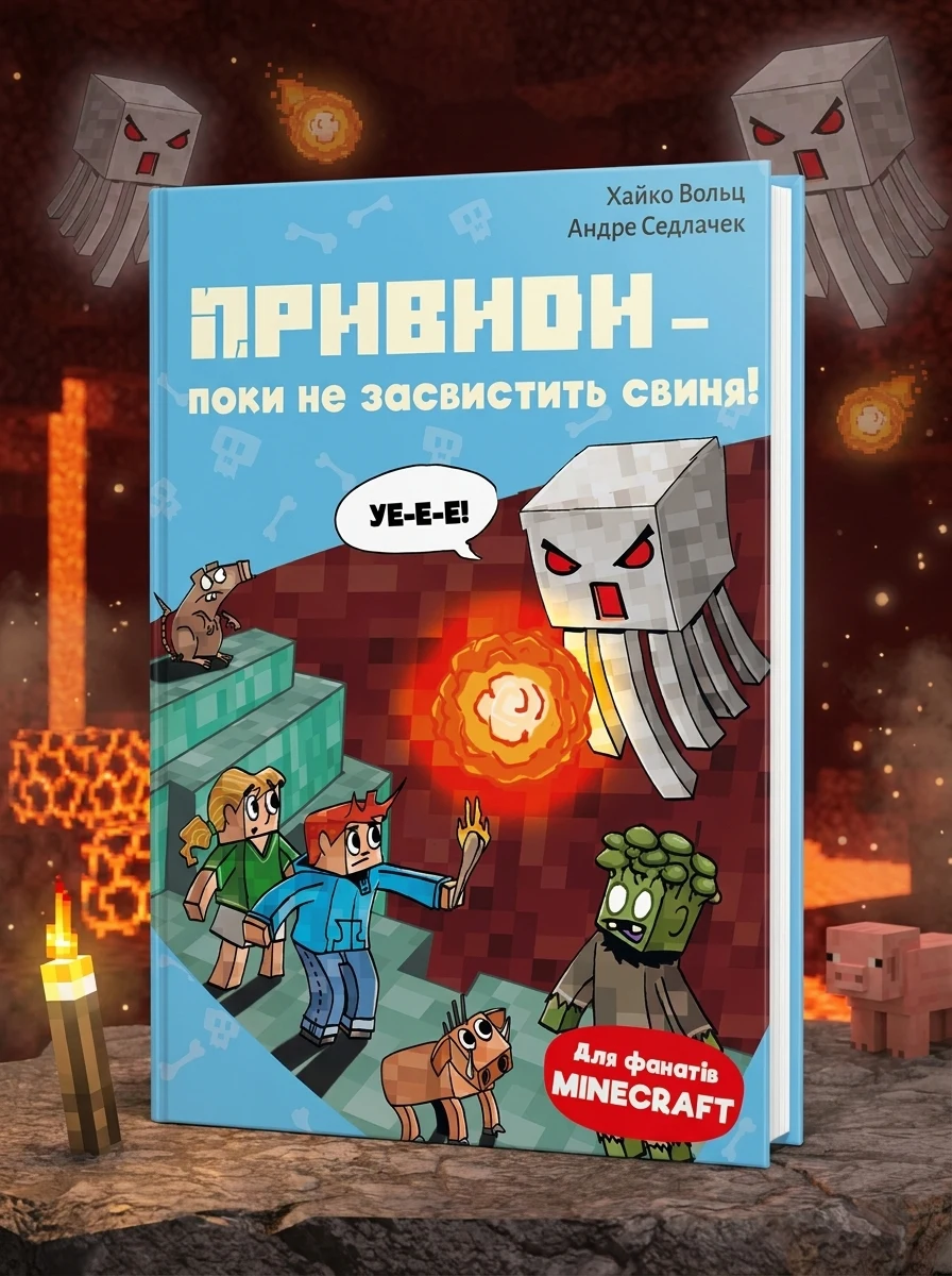 Привиди - поки не засвистить свиня! Minecraft. Книга 6