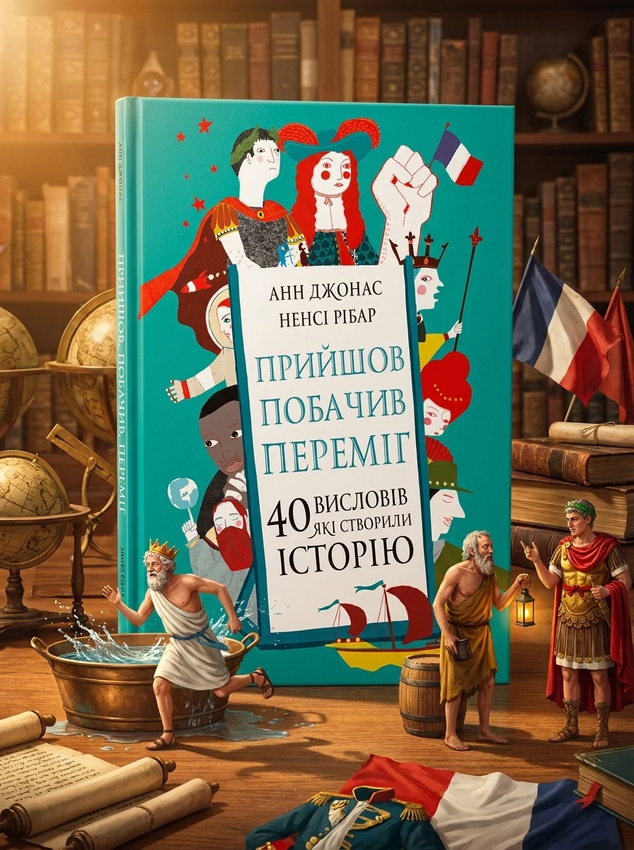 Прийшов, побачив, переміг. 40 висловів, які створили історію — Дитяча література