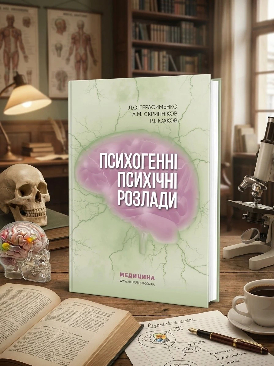 Психогенні психічні розлади: навчально-методичний посібник — Л.О Герасименко, обкладинка