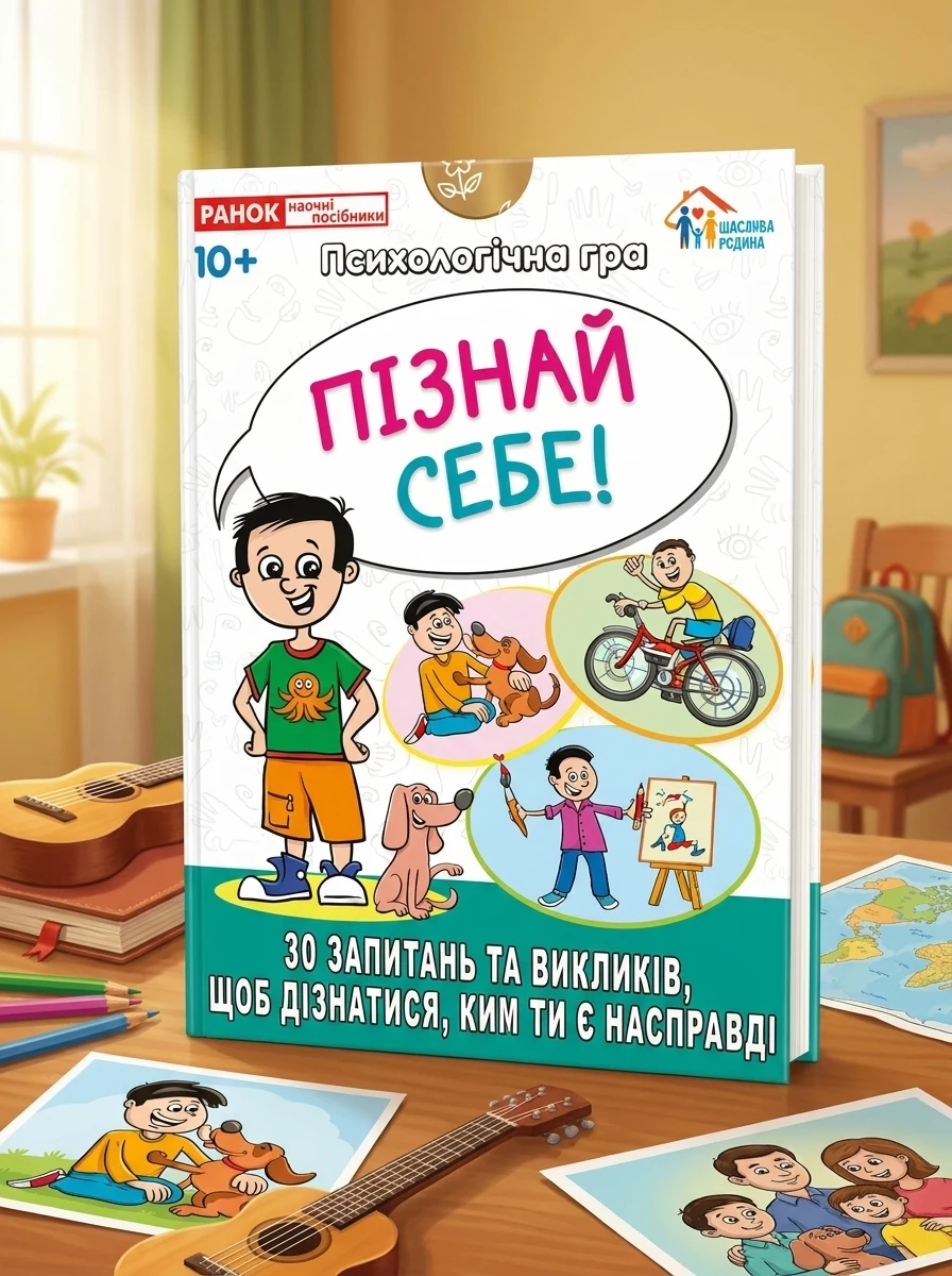 Психологічна гра для занять з дітьми "Я пізнаю себе!"