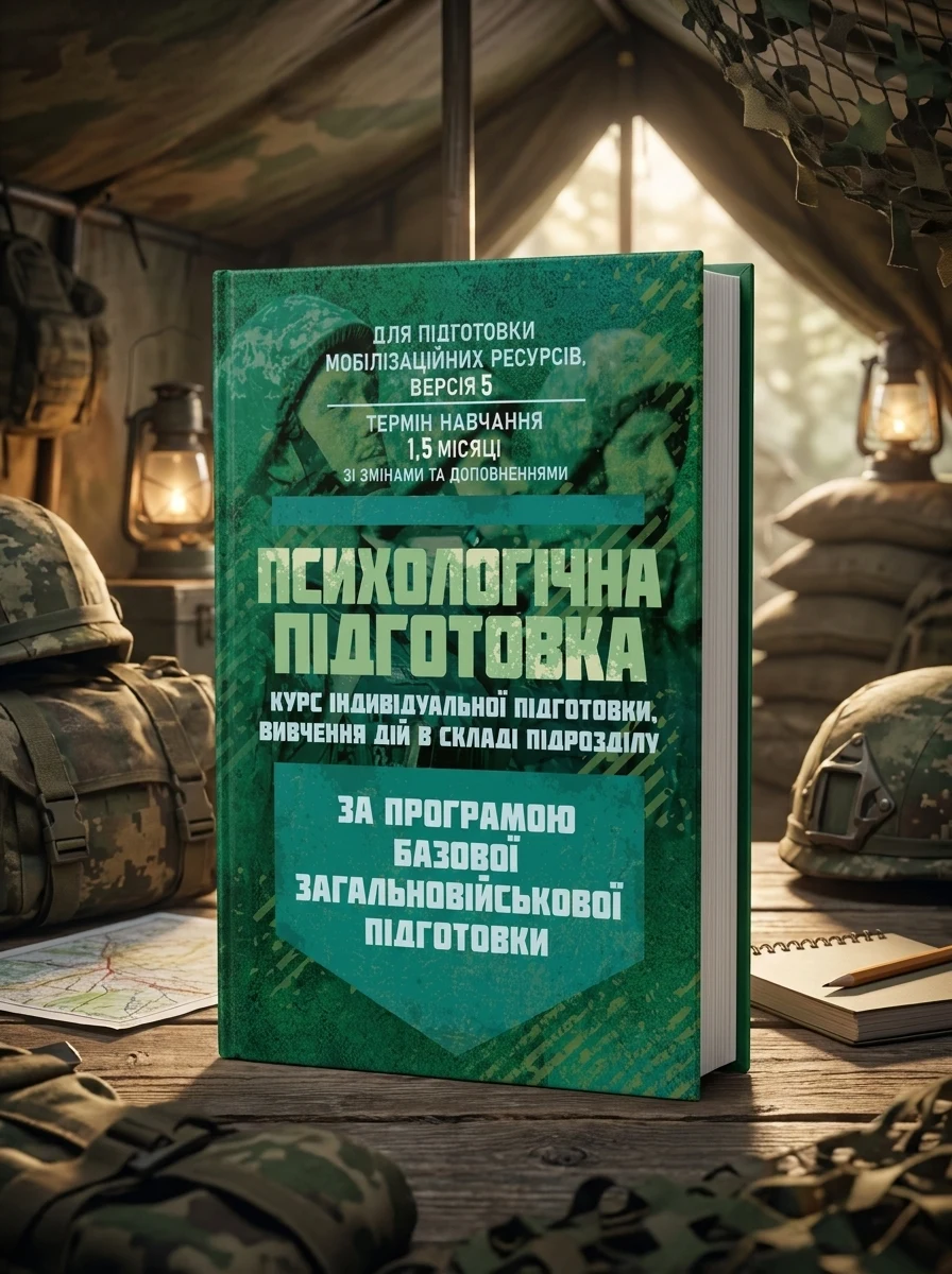 Психологічна підготовка (курс індивідуальної підготовки вивчення дій в складі підрозділу). За програмою базової загальновійськової підготовки, — Наука та психологія
