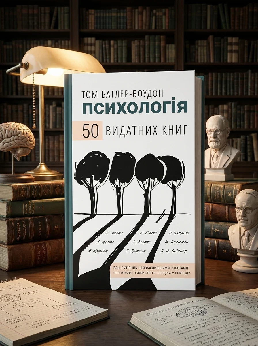 Психологія. 50 видатних книг.  Ваш путівник найважливішими роботами про мозок, особистість і — фото 2