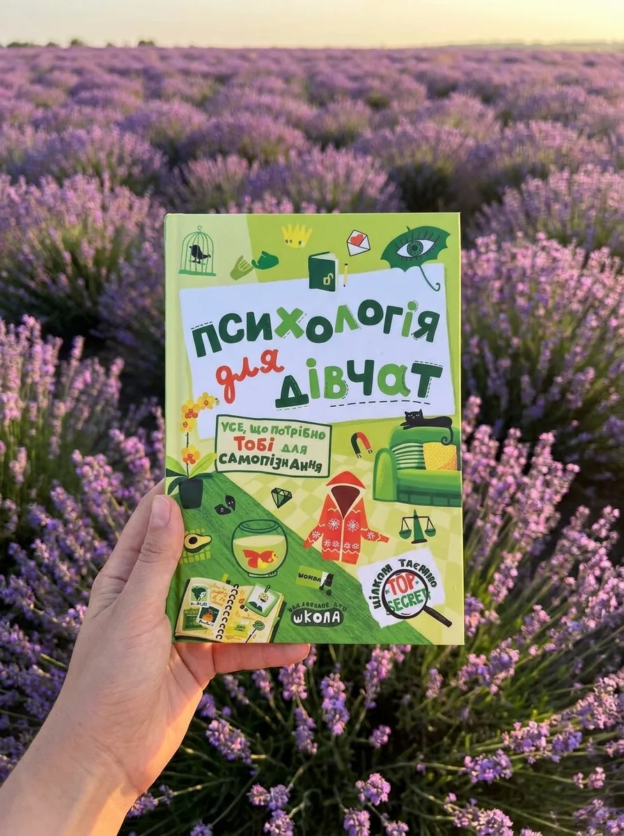 Психологія для дівчат. Усе, що потрібно тобі для самопізнання | купити книгу онлайн
