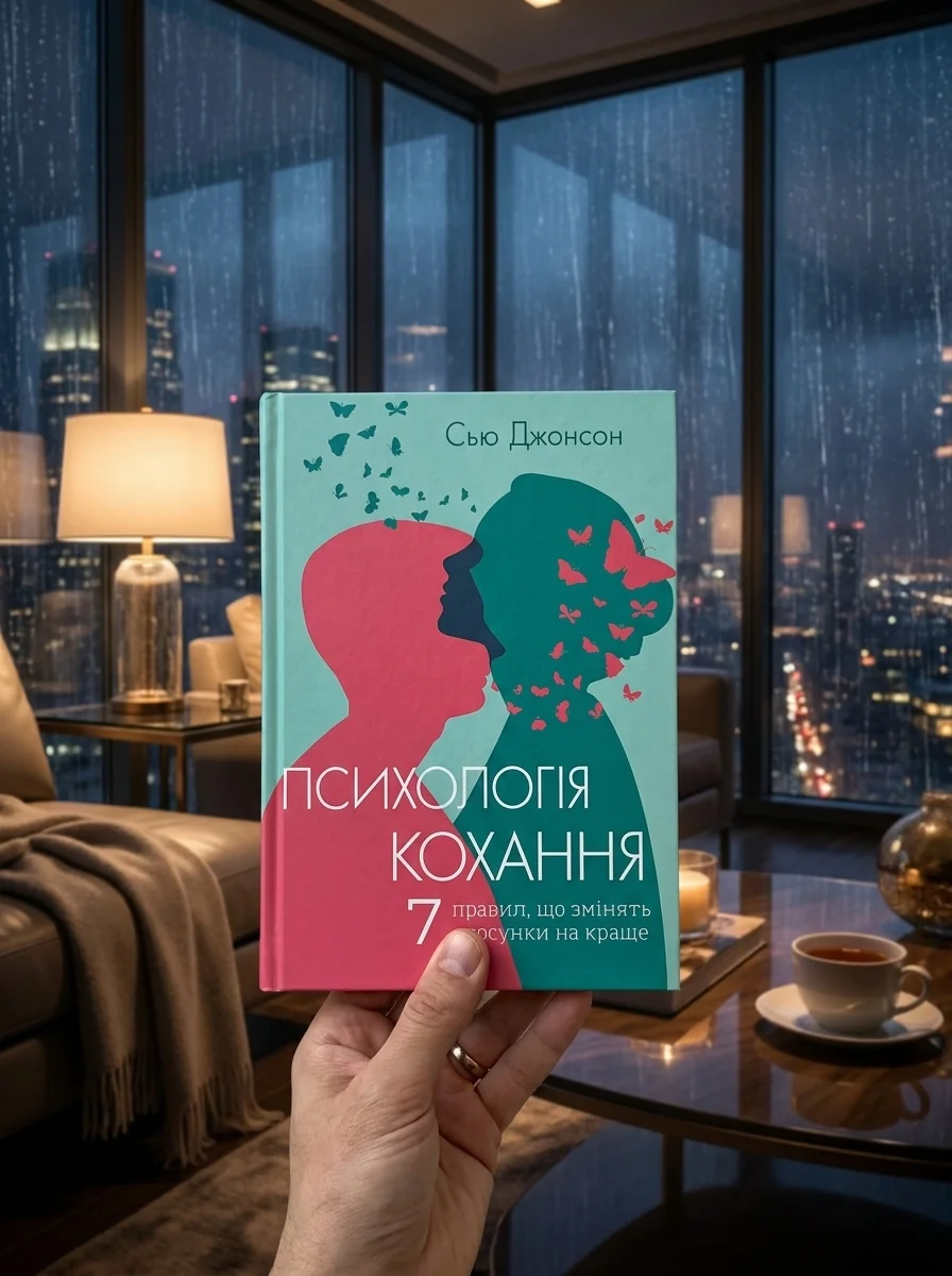 Психологія кохання! 7 правил, що змінять стосунки на краще — Джонсон Сью, обкладинка