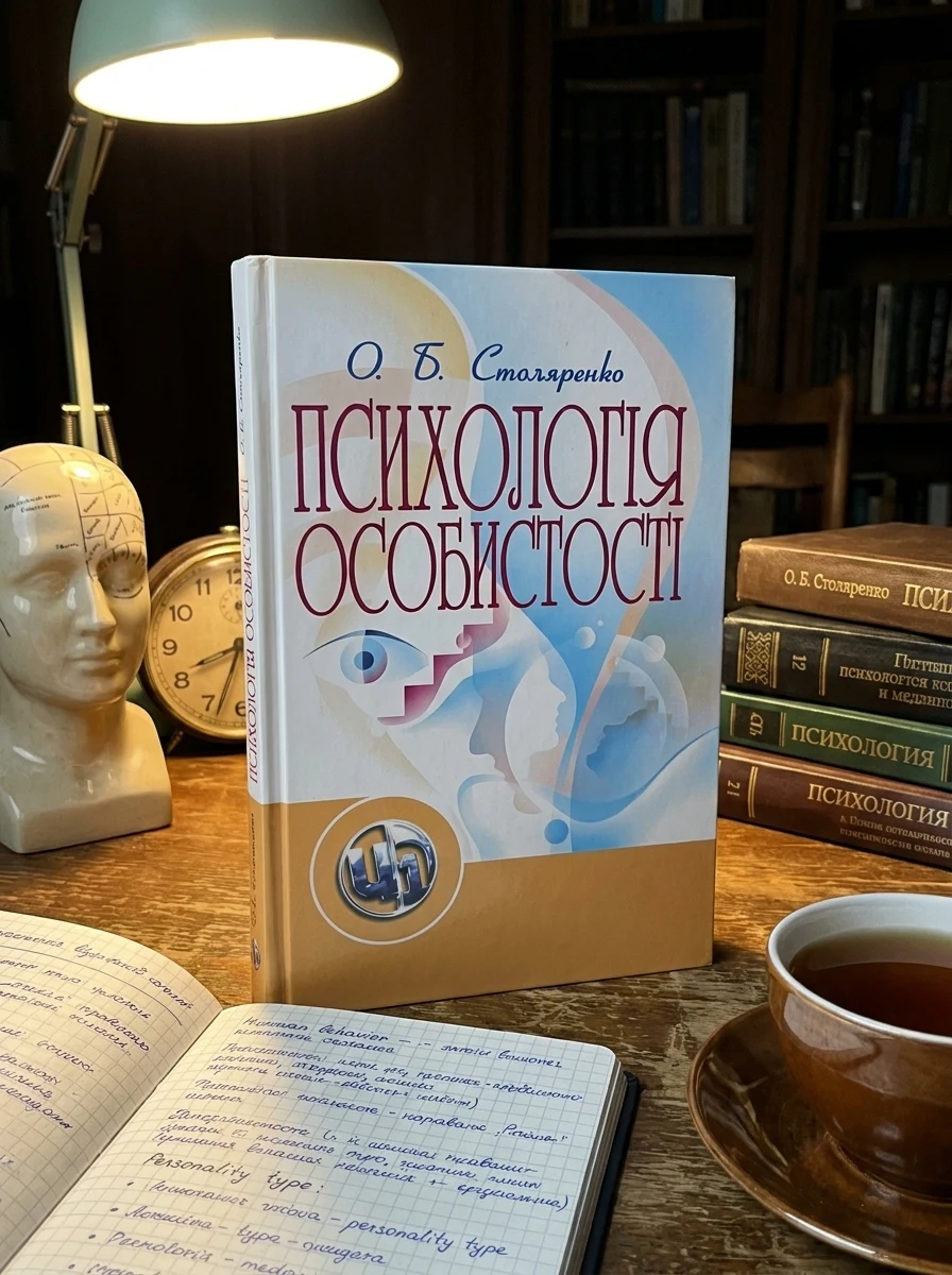 Психологія особистості. Столяренко О.Б., обкладинка