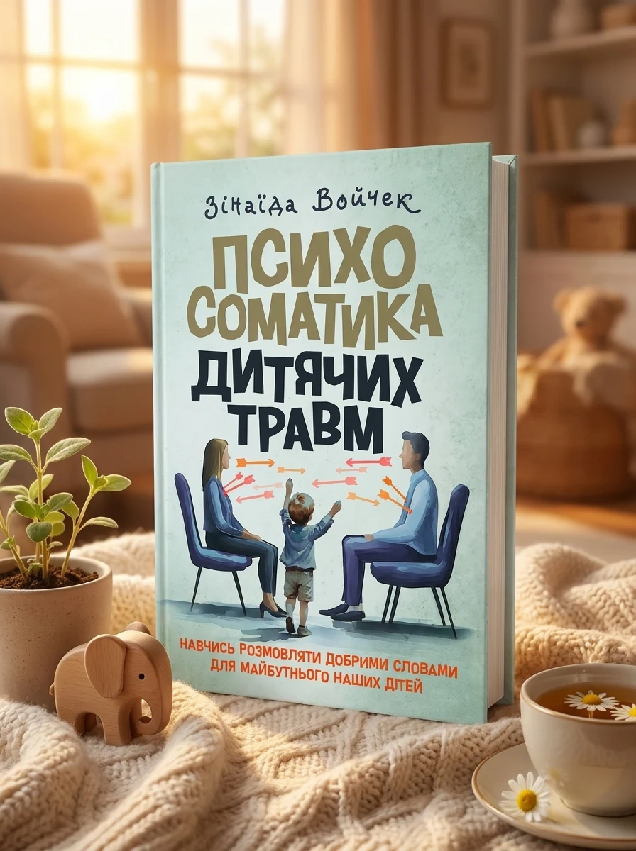 Психосоматика дитячих травм. Навчитись розмовляти добрими словами для майбутнього наших дітей