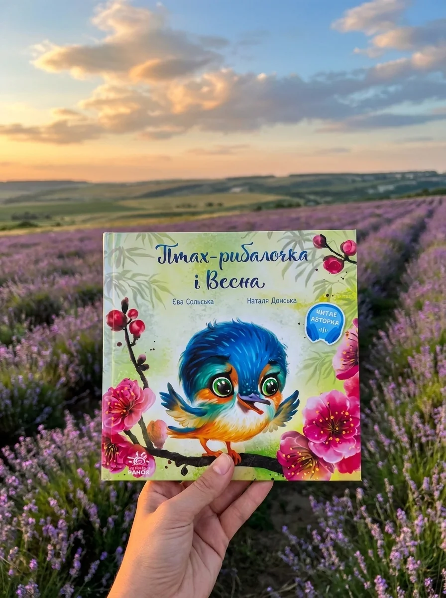 Птах-рибалочка і Весна — Казки