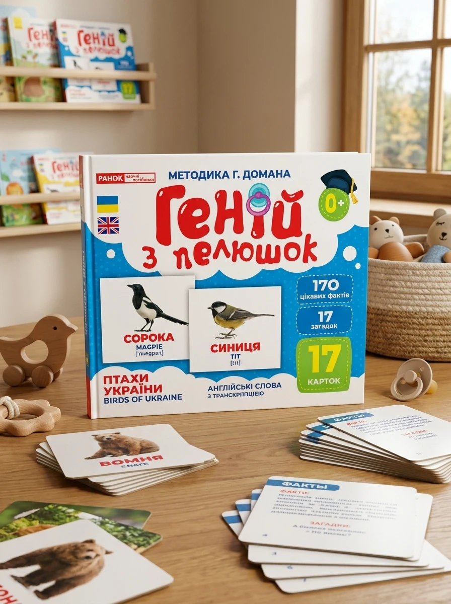 Птахи України. Геній з пелюшок