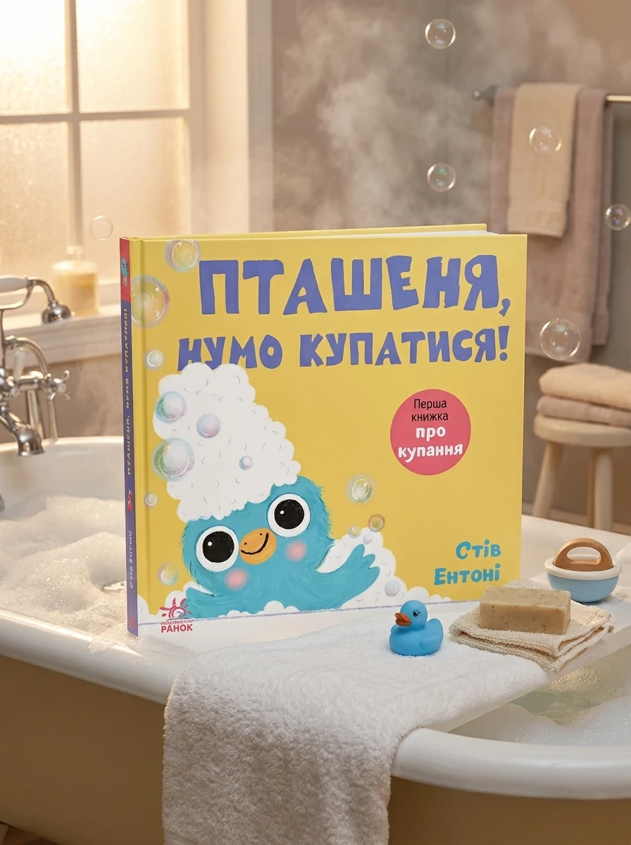 Пташеня, нумо купатися!