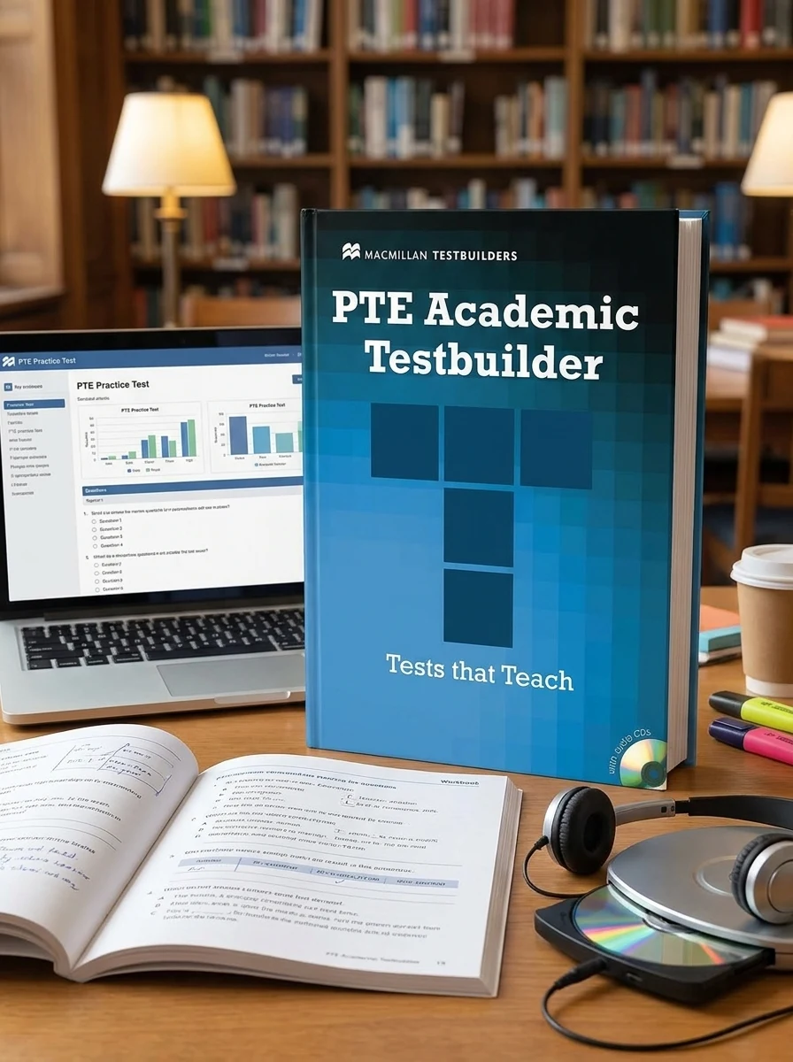 PTE Testbuilder with Audio CD, обкладинка