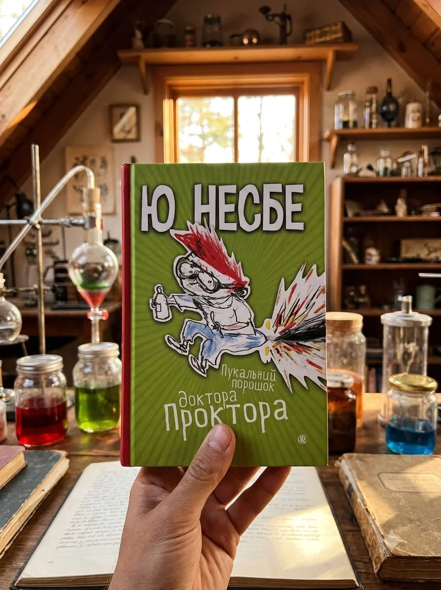 Пукальний порошок доктора Проктора — Дитяча проза