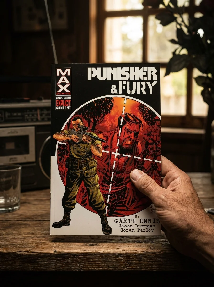 Punisher & Fury Max — Ґарт Енніс, обкладинка