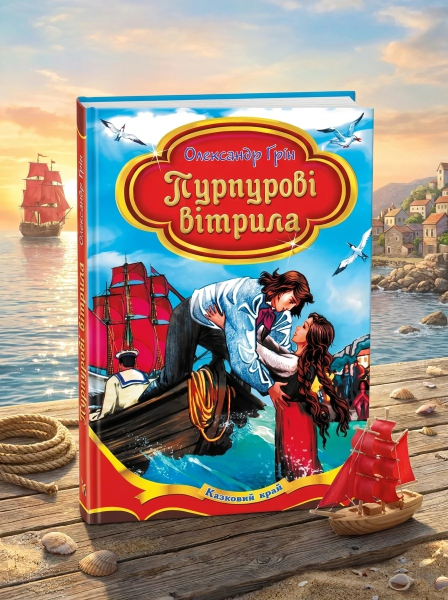 Пурпурові вітрила. Казковий край — Дитячі книги