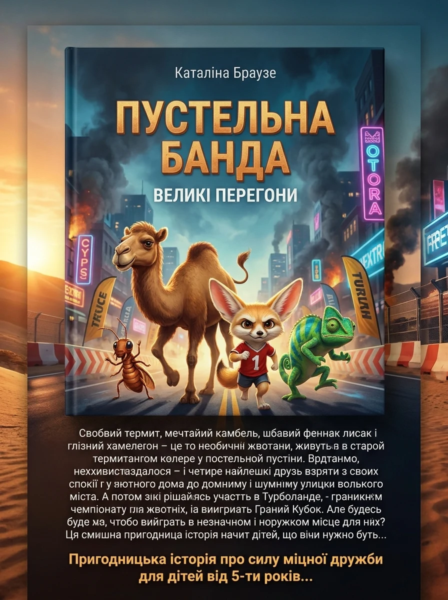 Пустельна банда. Великі  перегони — Браузе Каталіна, фото 2