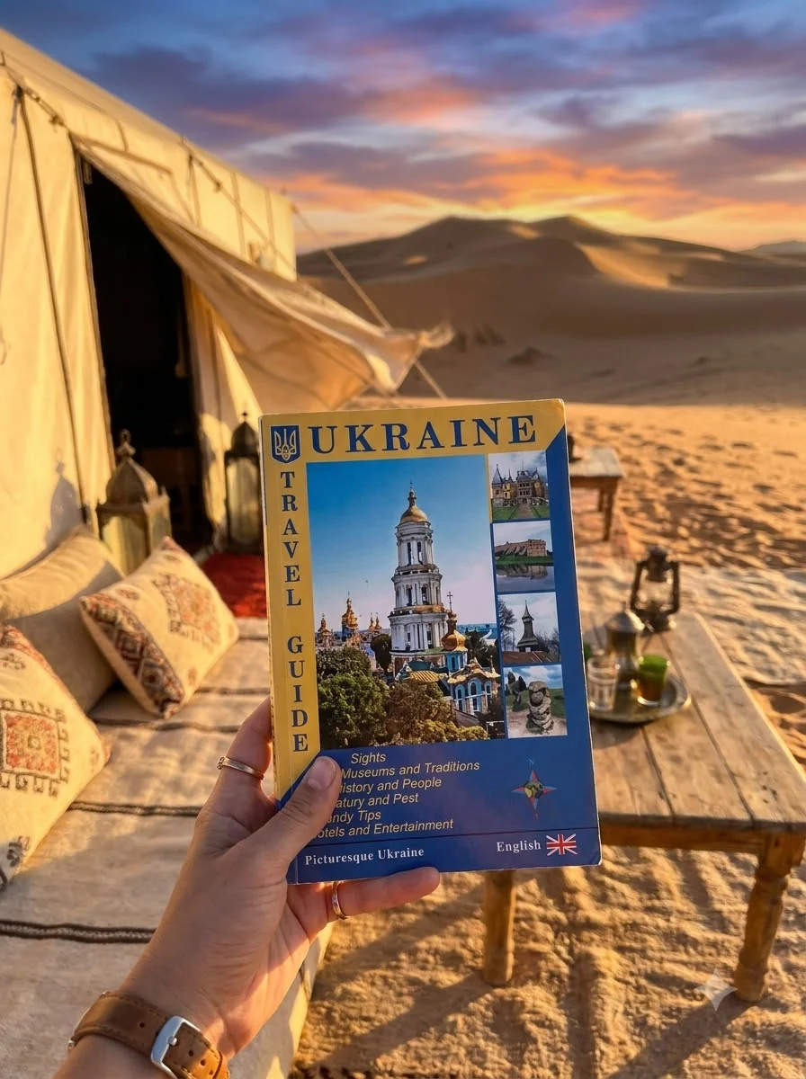 Путівник "UKRAINE" — Сергій Удовик, обкладинка