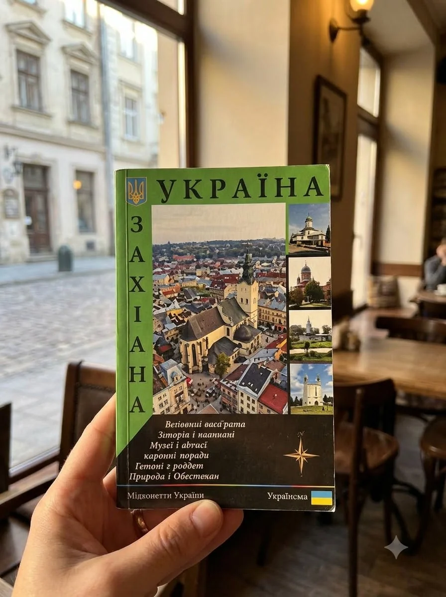 Путівник "Західна Україна" — Сергій Удовик, обкладинка