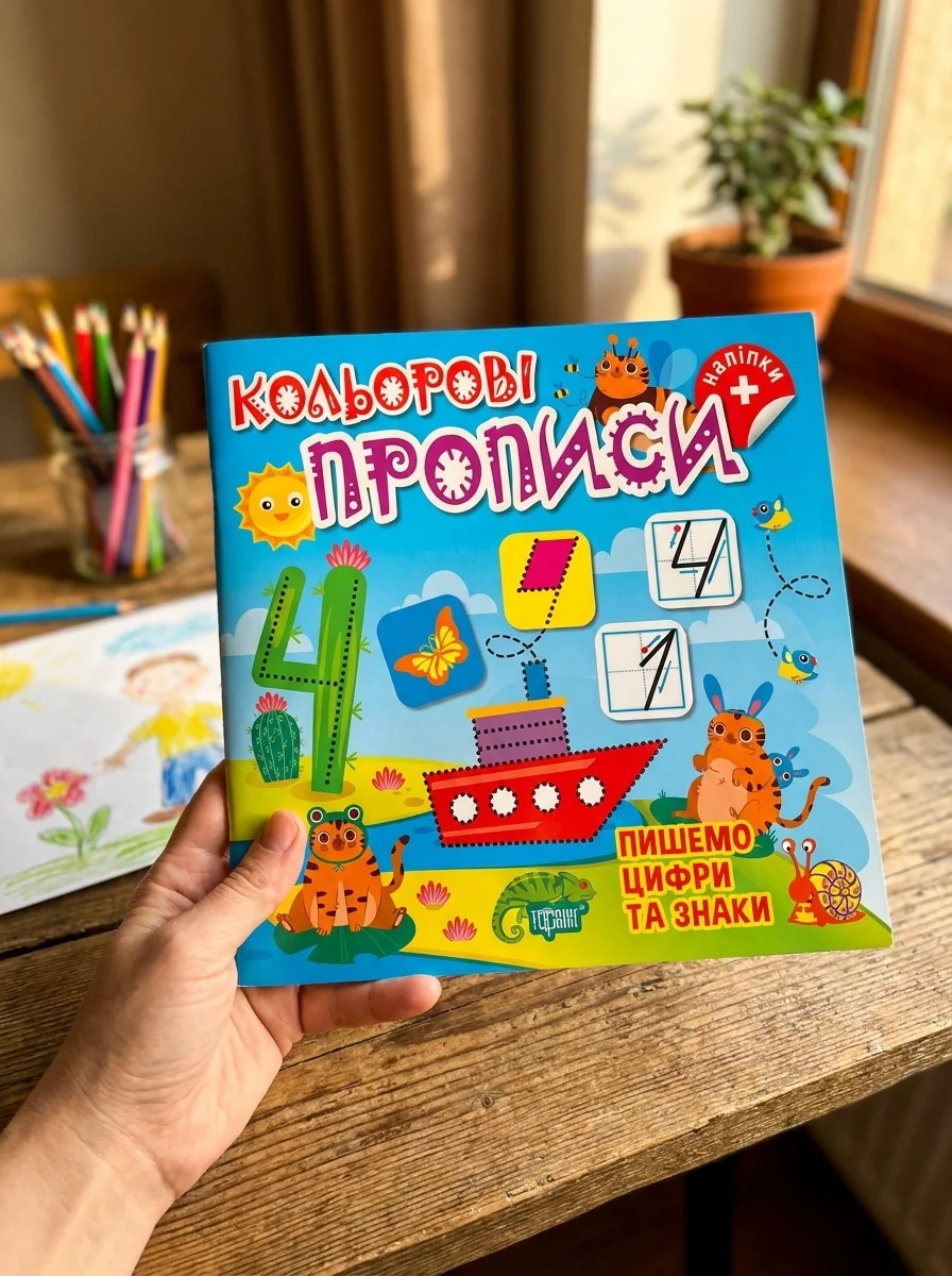 Пишемо цифри та знаки — Вивчення мов