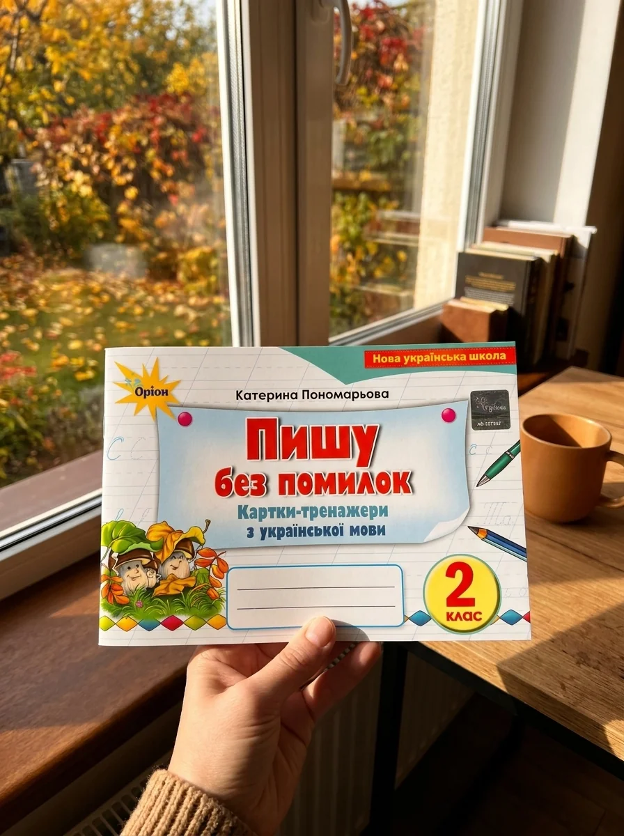 Пишу без помилок. Картки-тренажери з української мови. 2 клас — фото 2