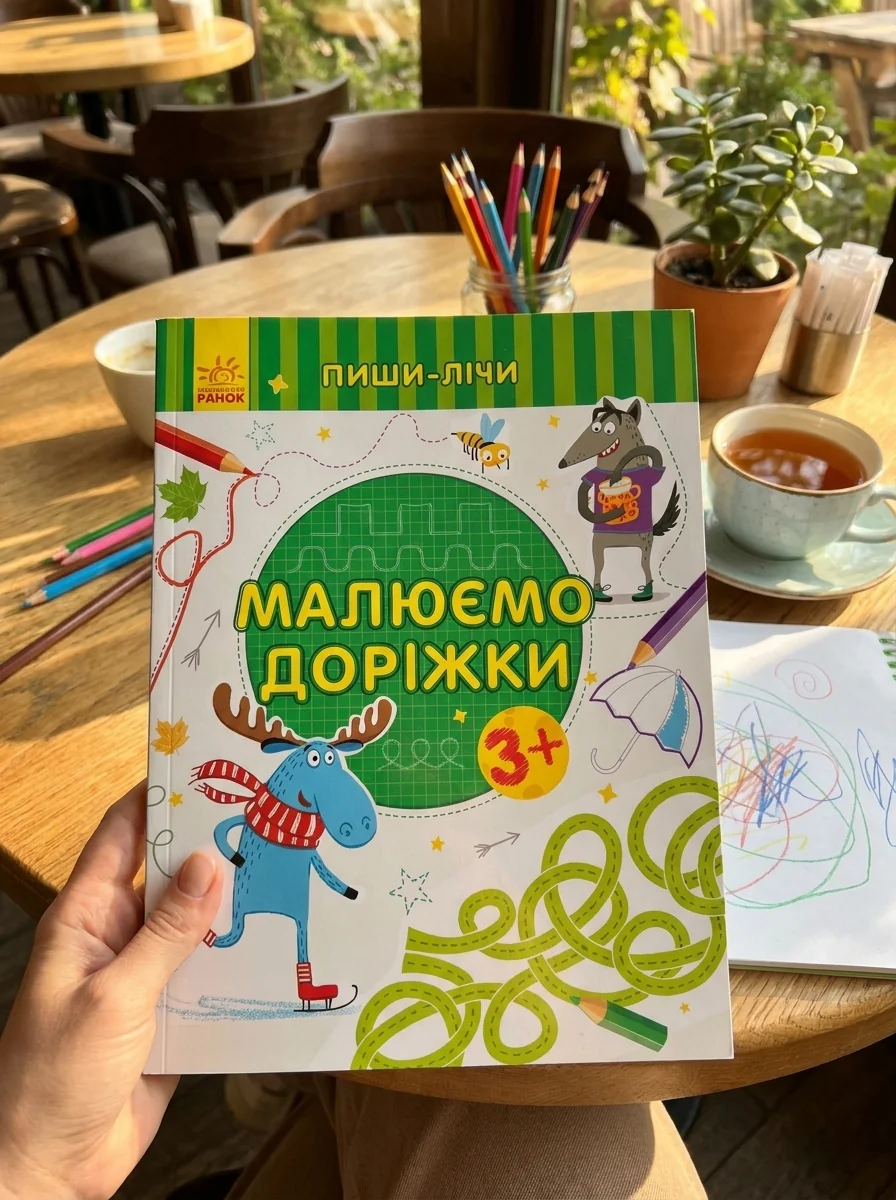 Пиши-лічи. Малюємо доріжки. Від 3 років — Розвивальні книги