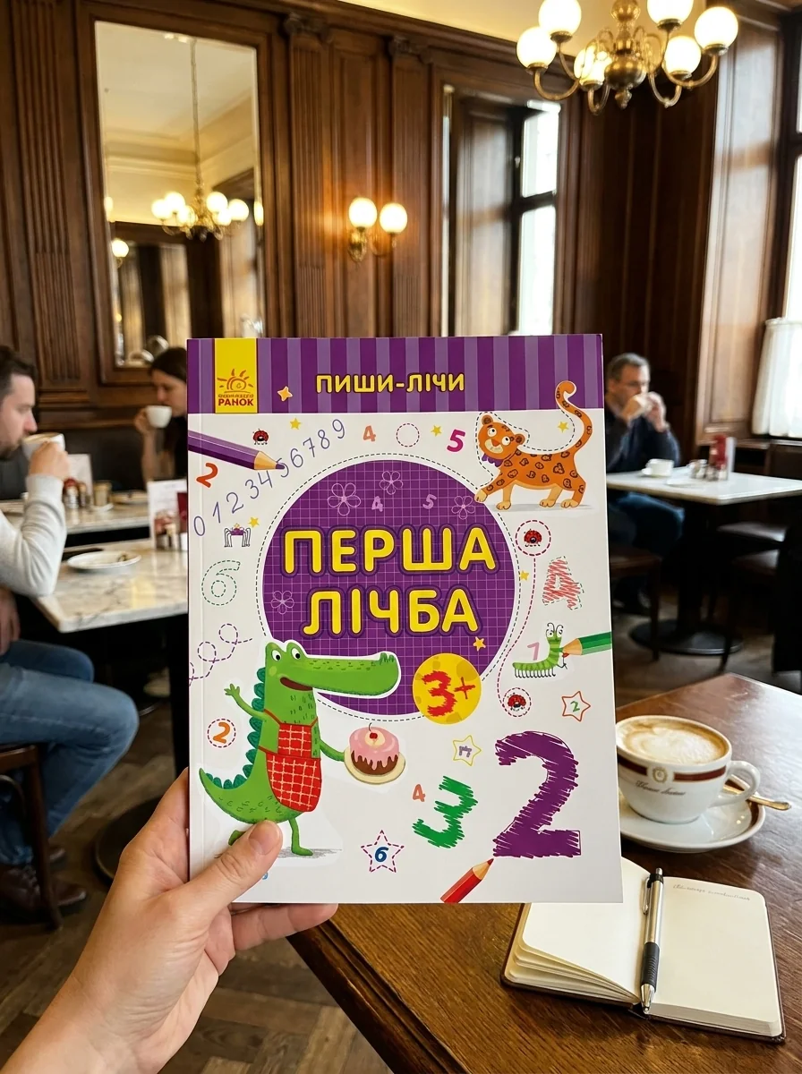 Пиши-лічи. Перша лічба. Від 3 років — Розвивальні книги