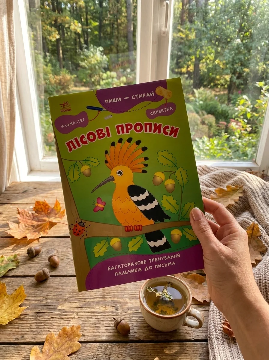 Пиши-стирай. Лісові прописи — Вивчення мов