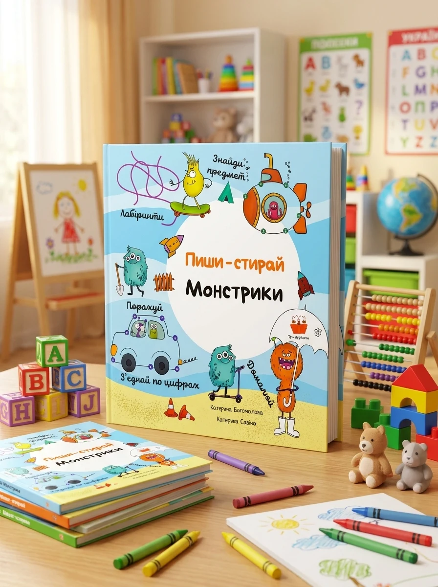 Пиши-стирай. Монстрики