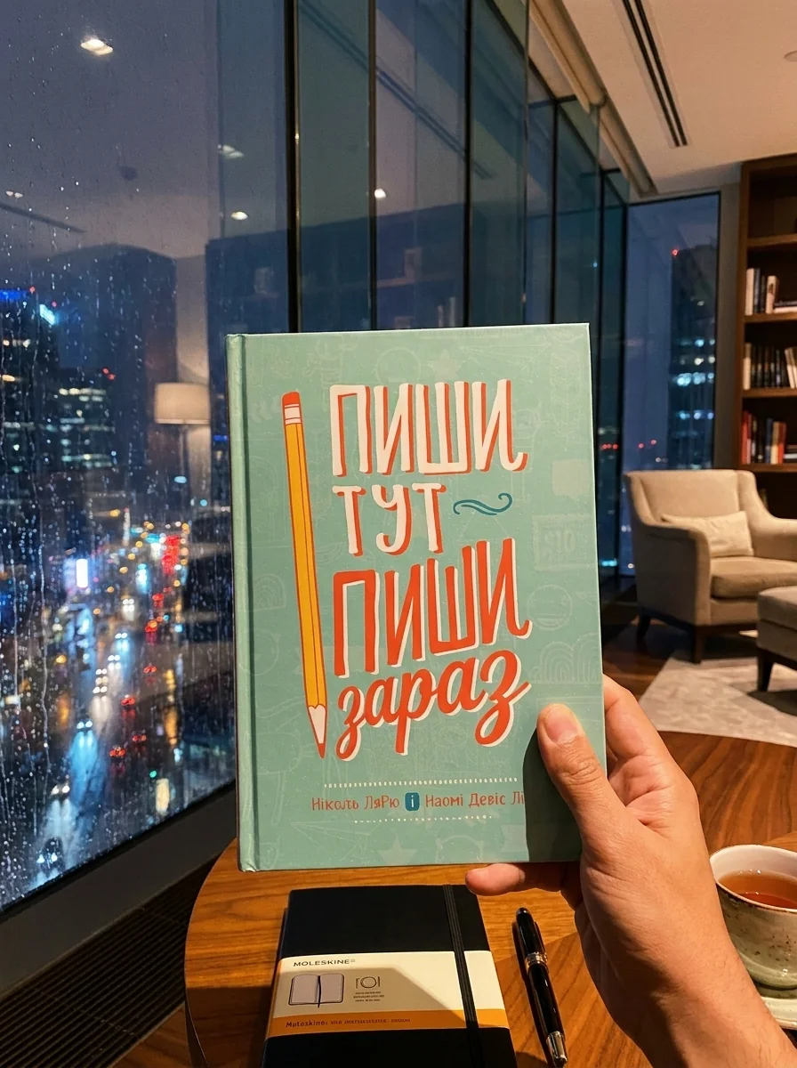 Пиши тут, пиши зараз — Бізнес та саморозвиток