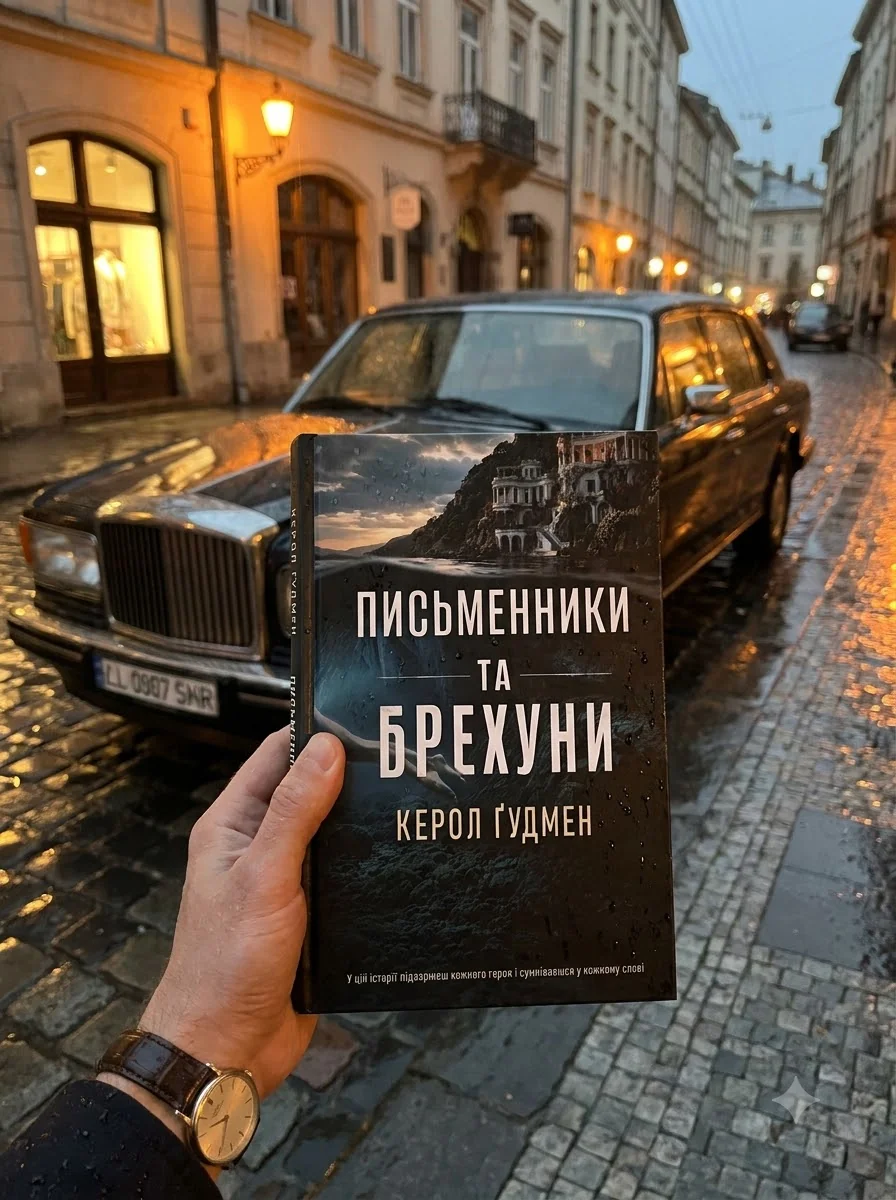 Письменники і брехуни — Керол Ґудмен, обкладинка