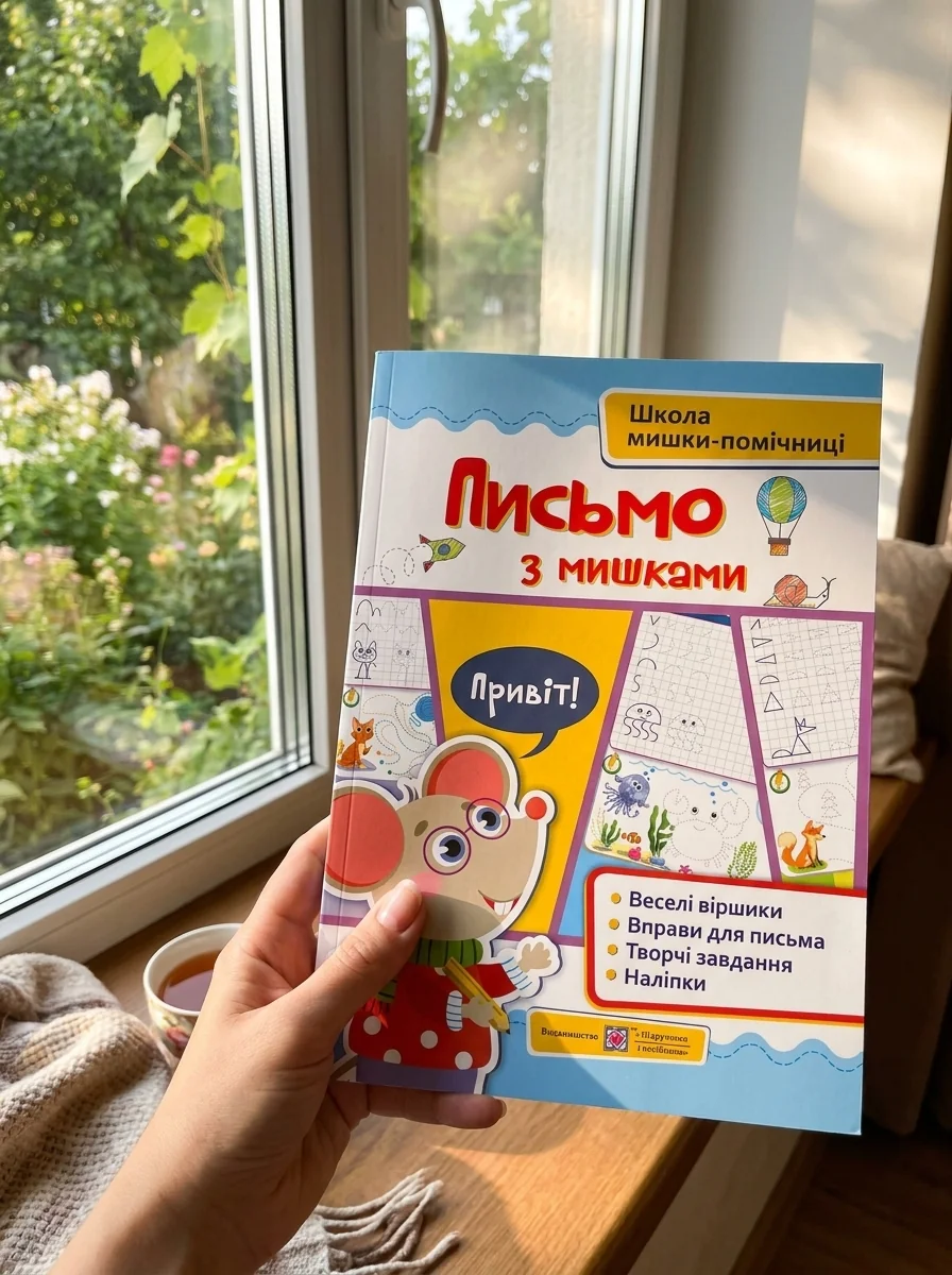 Письмо із мишками (+наліпки) — Дитяча література
